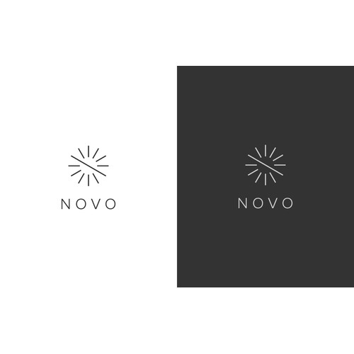 为NOVO手表重新创造一个现代和极简主义的标志