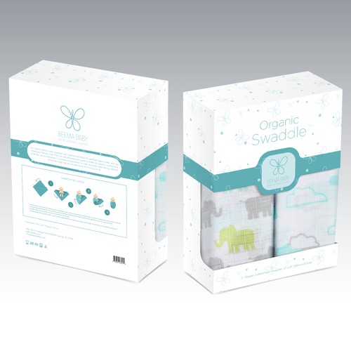 Organic Swaddle Packaging