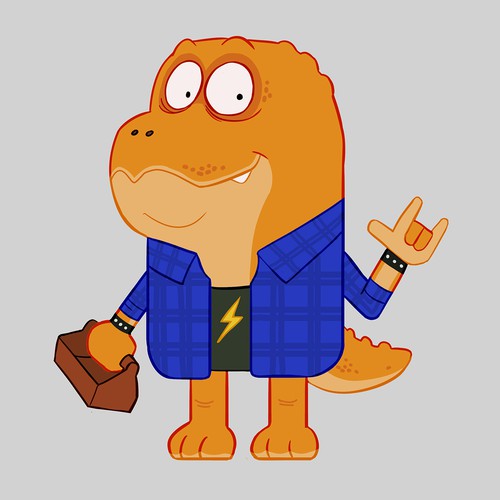 Tyrannosaurs character design