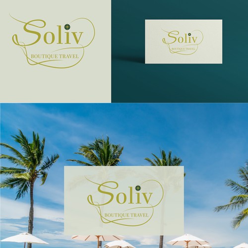 Soliv Boutique Travel/ Logo Design