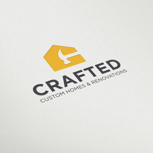 Design a logo for a custom home building company
