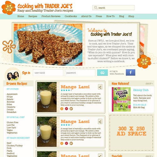 Cooking with Trader Joe's