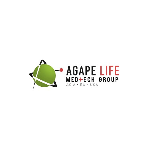AGAPE-LIFE Concept Logo Design