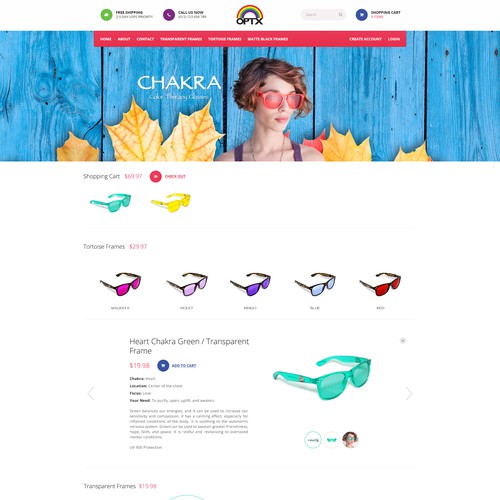 Bright, Colorful, and Beautiful Design Requested for Ecommerce Website