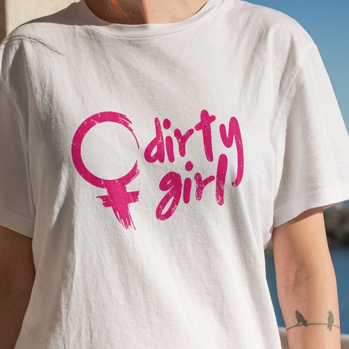 logo for girls that like to get dirty...