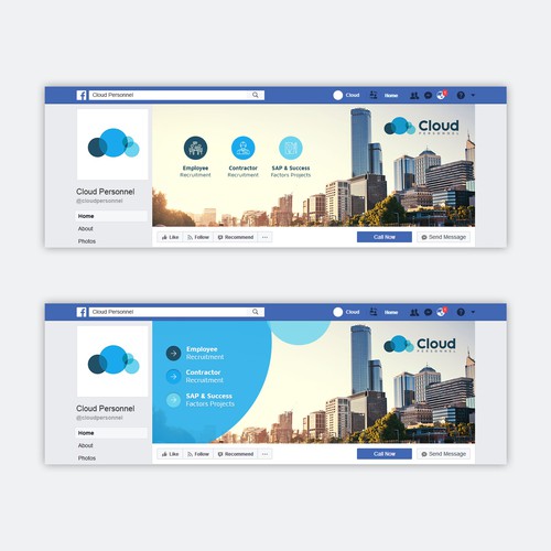 Cloud FB Cover page