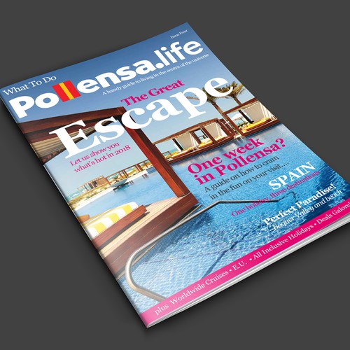 Magazine logo design