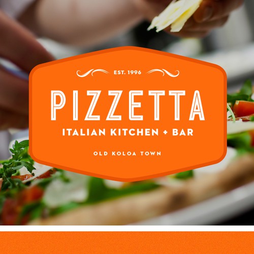 Logo design for PIZZETTA based in Hawaii 