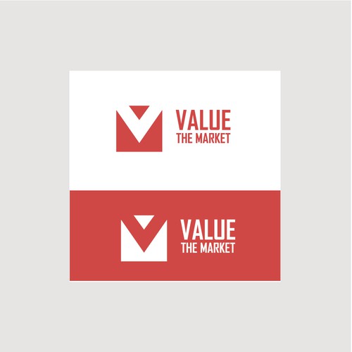 Value the Market concept logo