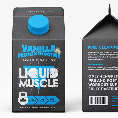 Liquid muscle packaging