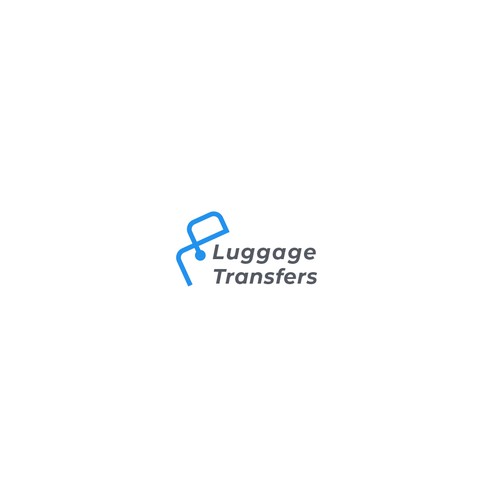 Luggage Transfers logo Concept