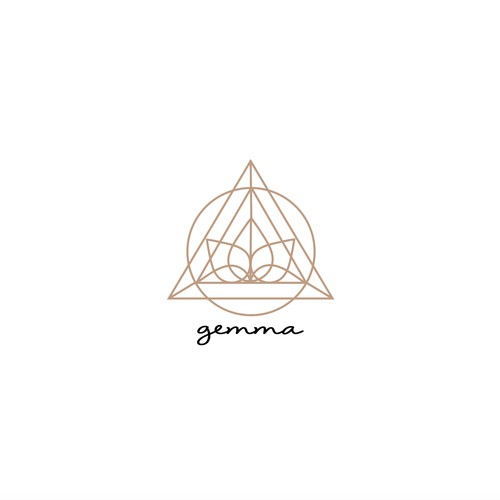 Sacred Geometric Logo for Wellness Company