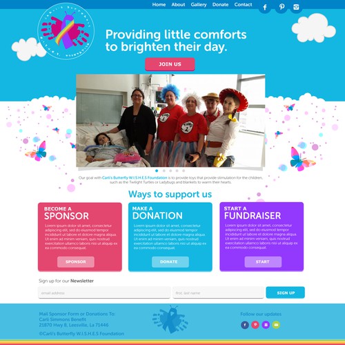 Children's Foundation Website Design