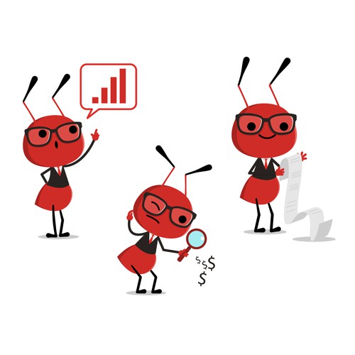 ant mascot design