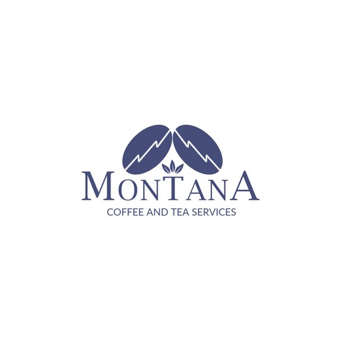 Montain logo concept for Coffee and Tea Services