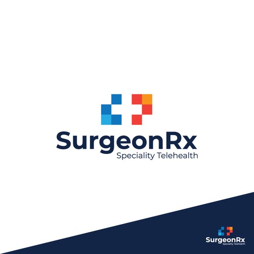 Winner logo for SurgeonRX logo design contest.
