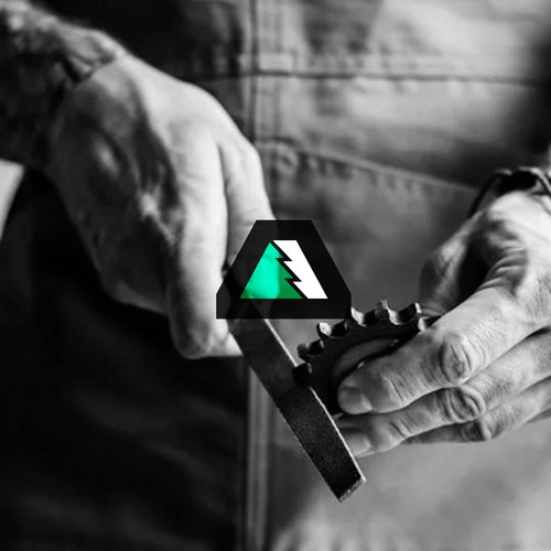 Bold logo design for wood works.