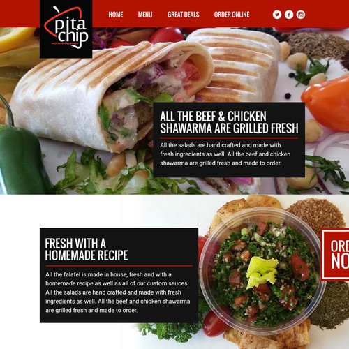 Mediterranean Restaurant Website