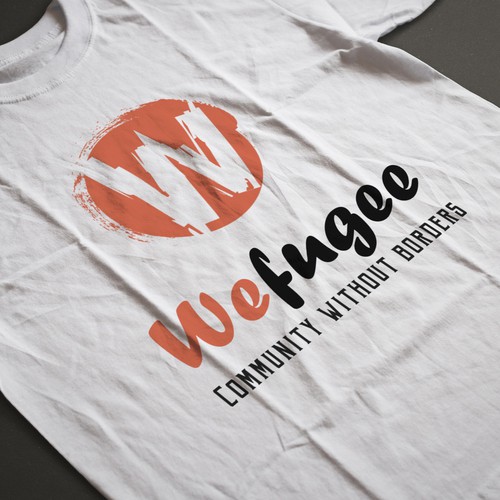 Wefugee logo and tshirt design contest