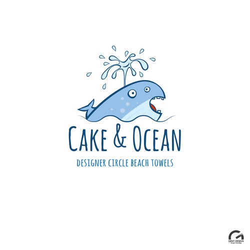 Logo design for beach towel shop