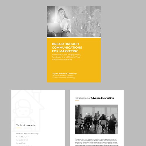 White paper design