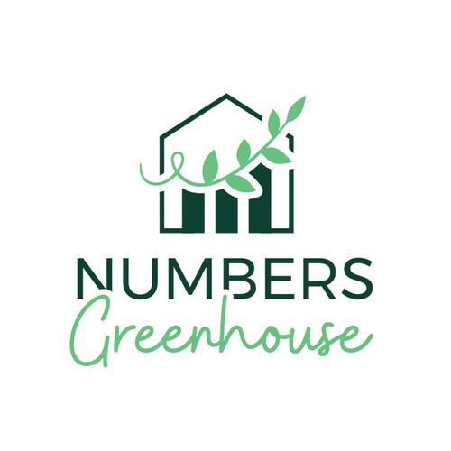 Logo Numbers Greenhouse