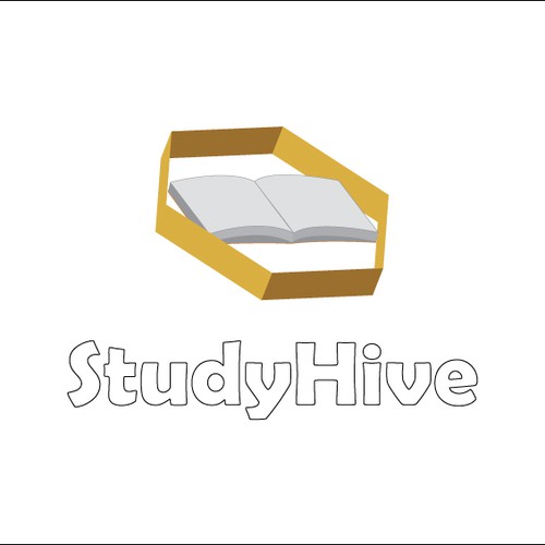 Honeycomb brand logo for college students. Studyhive.com