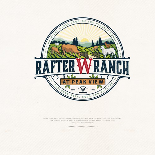 Logo for Rafter W Ranch