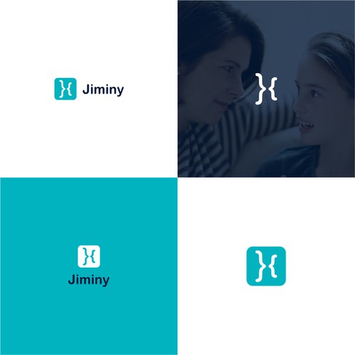 parenting solution apps logo design