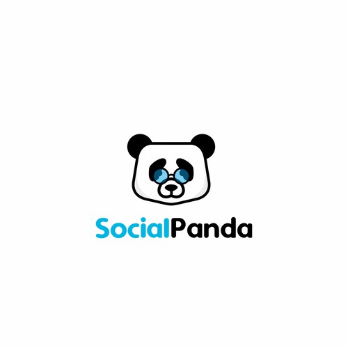 Logo concept for "SocialPanda"