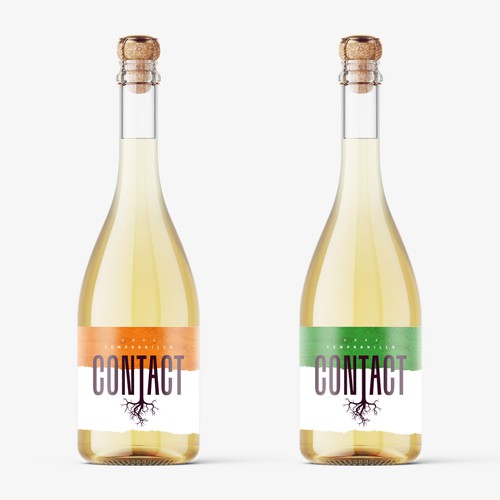 Wine label design