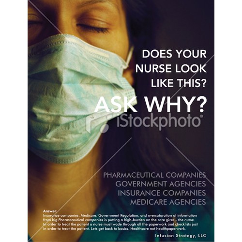 Ad Graphic - Healthcare Oppressed by Industry/Government