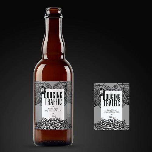 brew label design