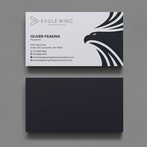 Eagle Wing Business Card Design