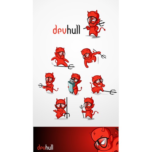 Create the next logo for devhull