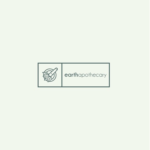 Logo Concept For Make Up Brand. Earth Apothecary