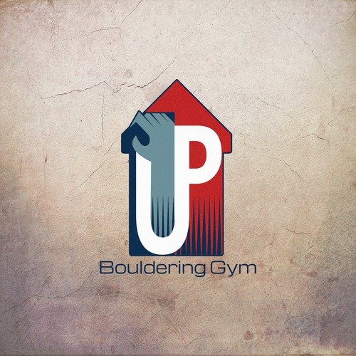 1-up Bouldering Gym logo