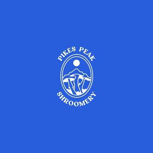 Logo for a pikes peak shroomery