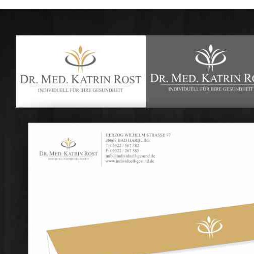 stationery for Dr.med. Katrin Rost