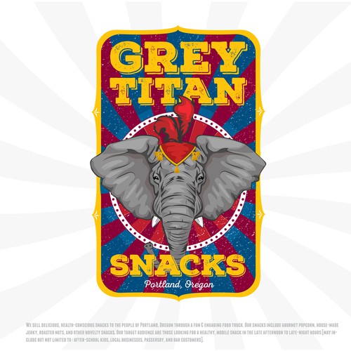 Grey Titan Snacks.