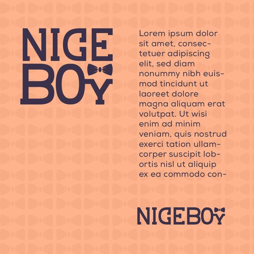 Design a catchy logo for Nice Boys