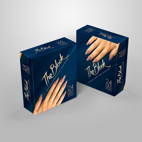 The Block Nails Packaging