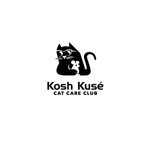 Quiet-luxury logo & identity for KOSH KUSÉ, a premium cat care club