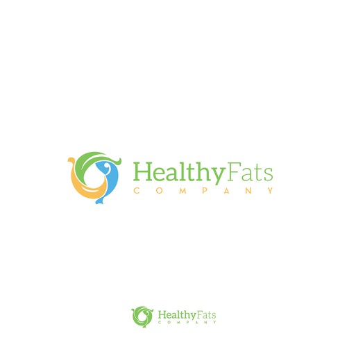 Fish logo for Healthy Fats