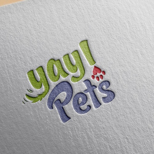 Logo concept for pet shop