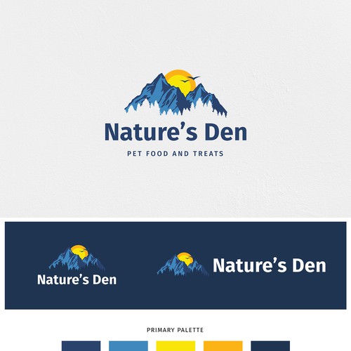 Logo and brand design for pet food company