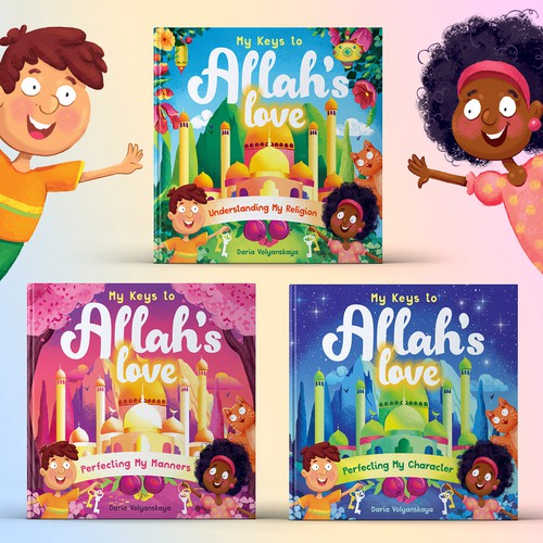 Colorful Children's book about Islam