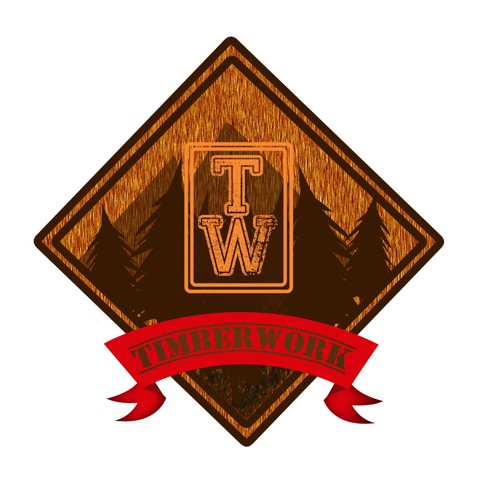 wood logo