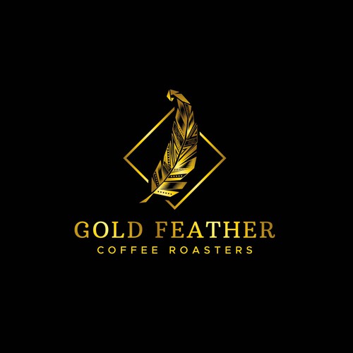 Gold Feather Coffee Roasters Logo