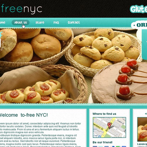 Simple & Fun Wordpress design needed for NYC store.